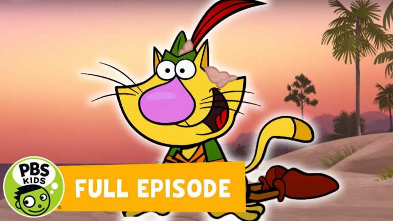 Nature Cat FULL EPISODE | Lights Out For Sea Turtles/Nature Art | PBS KIDS