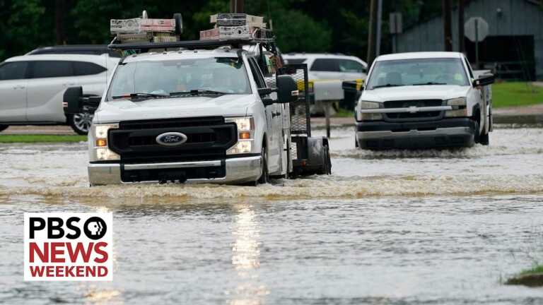 News Wrap: Residents urged to evacuate at floodwaters rise in Mississippi