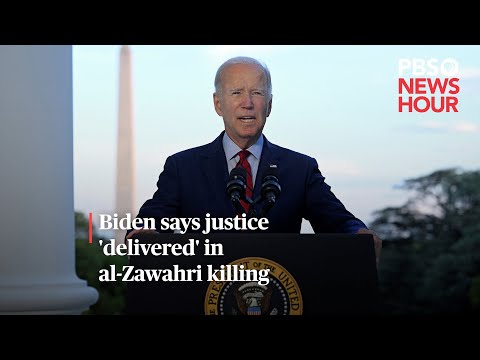 WATCH: Biden says justice ‘delivered’ in al-Zawahri killing #shorts