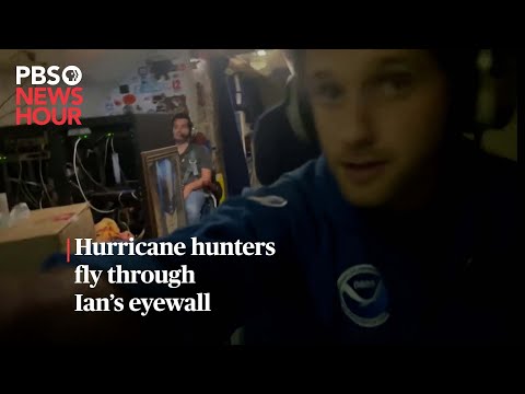 WATCH: Hurricane hunters fly through Ian’s eyewall | #shorts