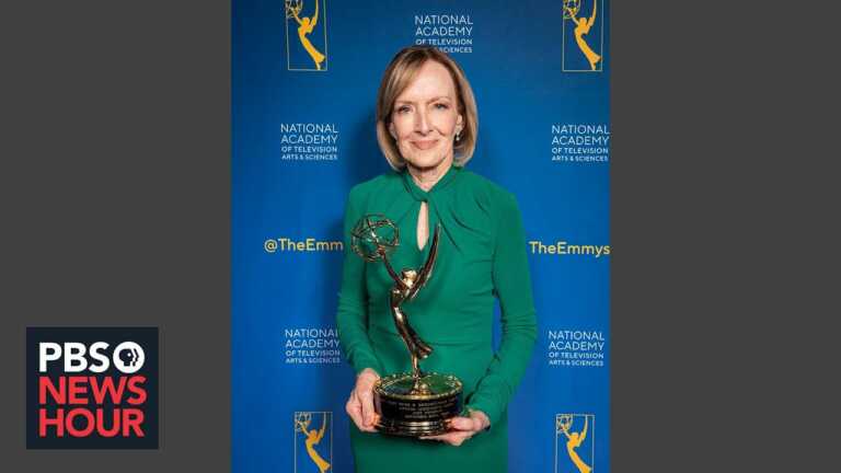 Judy Woodruff honored with Emmy Lifetime Achievement Award