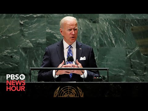 WATCH LIVE: President Biden addresses the 2022 United Nations General Assembly