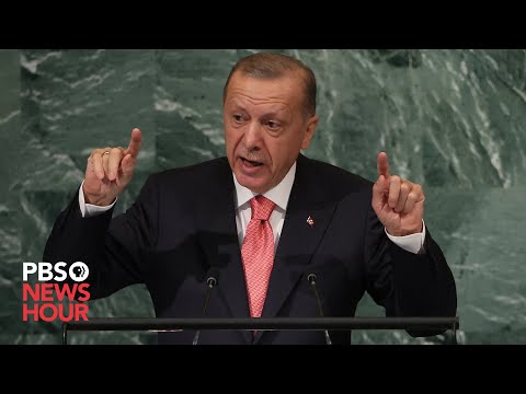 WATCH: Turkish President Recep Tayyip Erdoğan addresses the 2022 United Nations General Assembly