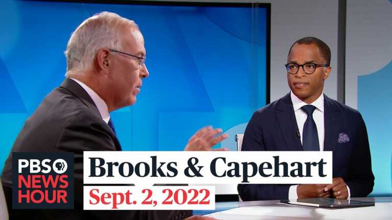 Brooks and Capehart on Biden’s criticism of Republicans, Trump document investigation