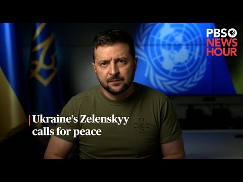 WATCH: Ukraine’s Zelenskyy calls for peace | #shorts
