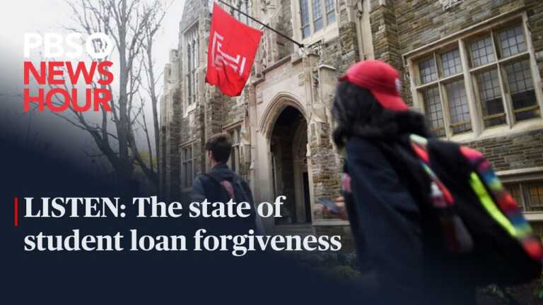 LISTEN: The state of student loan forgiveness