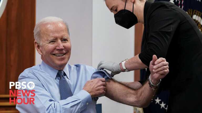 WATCH LIVE: Biden receives new COVID-19 vaccine booster, delivers remarks
