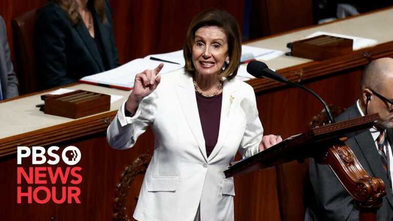 WATCH LIVE: Pelosi holds news briefing after stepping down from House Democrats’ leadership